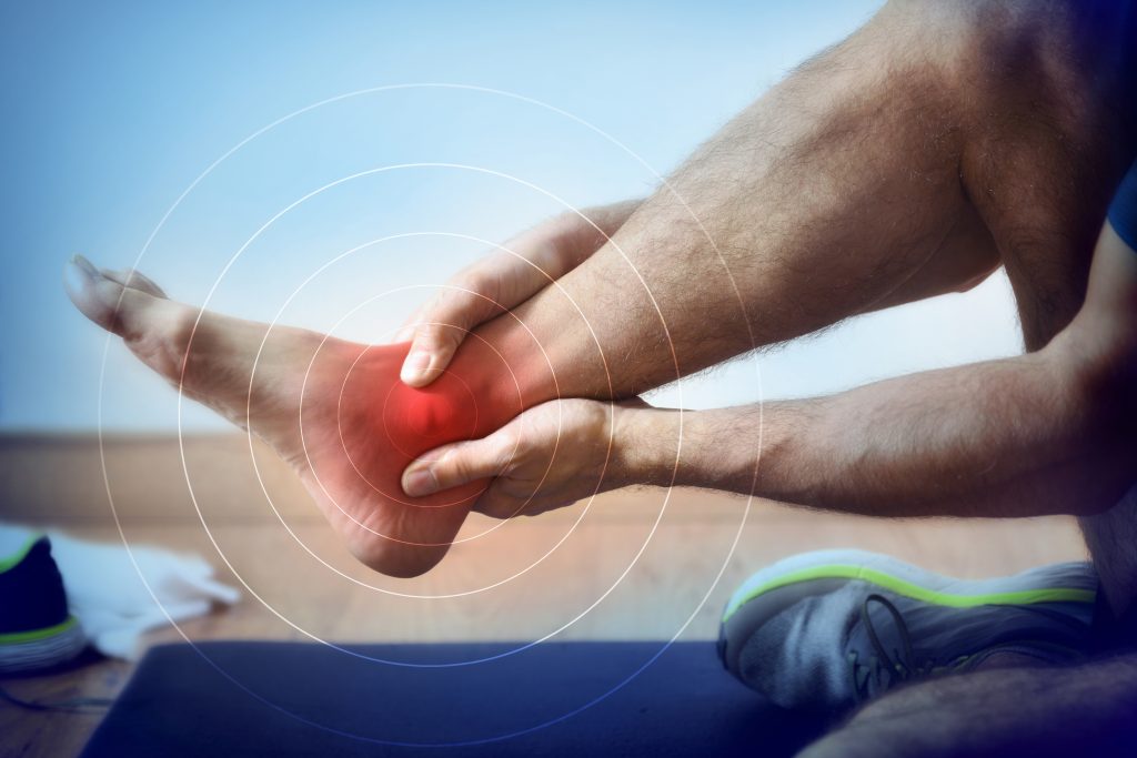 Schmerzen am Sprunggelenk